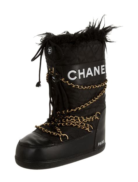 chanel moon boots|chanel shoes website.